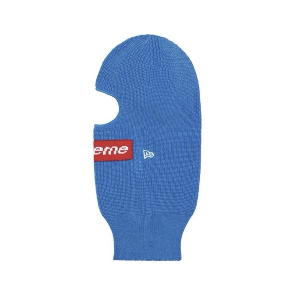 Supreme x New Era Box Logo Balaclava FW22 Blue Authentic NWT Unopened
